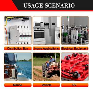 4/0x 3/8 भारी शुल्क लग्स तांबा तार लग्स, भारी शुल्क बैटरी केबल अंत - Product Image 6