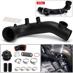 Tubo de entrada de flujo con Kit BOV de 50MM, compatible con <span class=keywords><strong>BMW</strong></span> N54, E88, E90, Turbo, válvula de soplado, Kit de tubo de carga de motor BOV03 - Product Image 6
