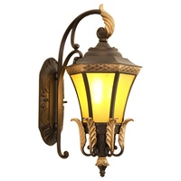 Applique murale LED en métal de Style country américain nordique luminaires créatifs en verre en aluminium comprend une ampoule pour la décoration intérieure jardin