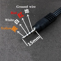Câble AV Cantell à prix avantageux, 3,5 mm vers 3 RCA, pour TV, magnétoscope, câbles audio vidéo