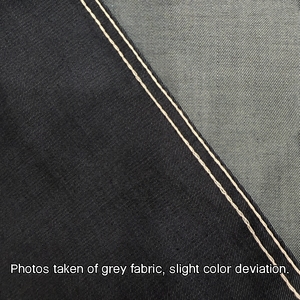 Tissu en denim extensible en mélange de lyocell à effet sergé doux pour pantalons décontractés - Product Image 2