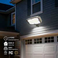 Projecteurs à détecteurs de mouvement ETL, boîtier en aluminium SMD, économie d'énergie, IP65, projecteur LED puissant pour extérieur, 100 W, pour entrepôt