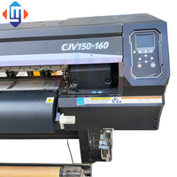 Impresora Mimaki con cabezal de impresión 95% nuevo | Paquete de solvente ecológico industrial | Formato ancho de 160cm
