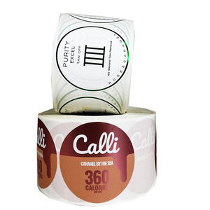 ملصق ملصق ملصق سعر ملصق برومو ملصق لامع تصفيح ذاتي اللصق ملصق سلع استهلاكية دائرية - Product Image 3