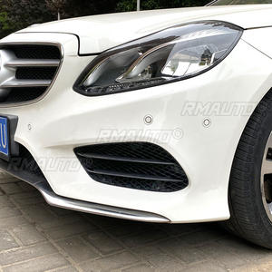 Para Mercedes Benz Clase E W212 AMG Line 2013-2015, Divisor Lateral Delantero, Alerón Tipo Cuchilla, Tuning, Accesorios para Auto - Product Image 4