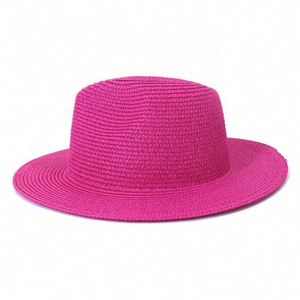 Unisex Character Panama Fedora <b>Straw</b> Visor Floppy <b>Hat</b> Customized Beach Fishing Ski Travel Adult 2021 Hot Selling - Product Image 2