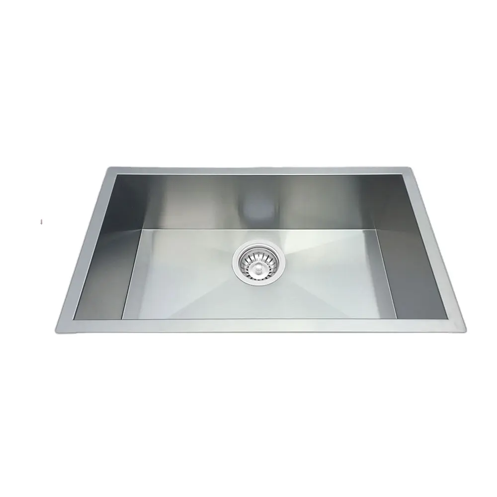 China Suppliers Table Top Kitchen Double Sink Bowl Stainless Steel Kitchen Sink