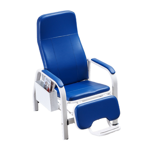 Fauteuil de perfusion individuel de luxe avec structure métallique renforcée, aiguille de perfusion pratique suspendue et fonction repose-pieds intégrée - Product Image 1