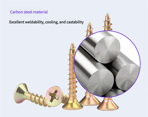 Chất lượng cao M3.5 * 40mm thép carbon ván vít nóng bán từ nhà máy kẽm mạ để sửa chữa gỗ dựa trên tấm - Product Image 4