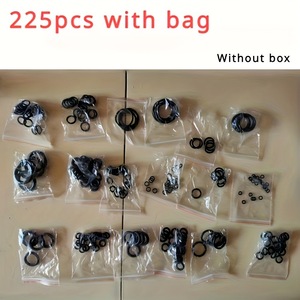 Assortiment de joints toriques en caoutchouc, 225 pièces, 18 tailles, pour connecteurs de tuyaux de plomberie et joints de vannes - Product Image 3