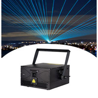 Proyector Láser para Exteriores de 40W a Todo Color con Control DMX512, Resistente al Agua IP65, Haz de Luz para Grandes Espectáculos