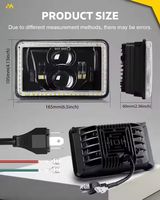 Luz Led Trabajo Moto Luces Para Carros Led Work Light off Road Para Camion Focos Amarillo Blanco Luces