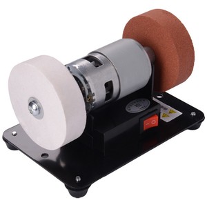 Meuleuse de banc compacte à double disque, polisseuse électrique, outil de réparation de bureau - Product Image 2