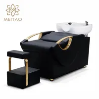 Salon ekipmanları şampuan sandalyeleri imalatı taşınabilir kuaför yıkama şampuan yatak