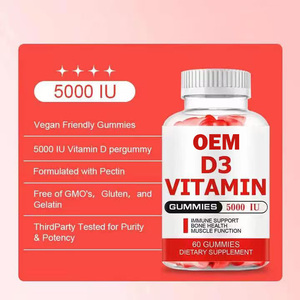 Suplemento de calcio de gomitas de Caramelo Suave de vitamina D3 fabricado por OEM para adultos, hombres, mujeres, salud esquelética, suplemento de osteoporosis - Product Image 4