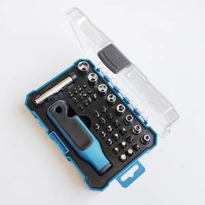 ชุดไขควงสำหรับใช้ในบ้าน 39 ชิ้น ยี่ห้อ Lixin ชุดเครื่องมือซ่อมแซมบ้านแบบเปลี่ยนหัวได้ ใช้กับระบบเมตริก - Product Image 4