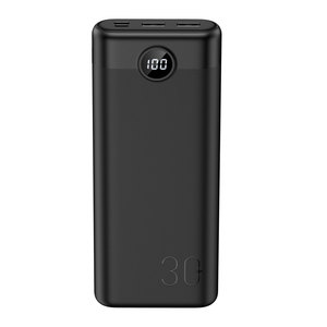 22,5 W 30000mAh Carga rápida 3,0 PD Entrada dual Salida dual Pantalla LCD Bancos de energía <span class=keywords><strong>para</strong></span> <span class=keywords><strong>iPhone</strong></span> <span class=keywords><strong>11</strong></span> Baterías externas Dos dispositivos - Product Image 2