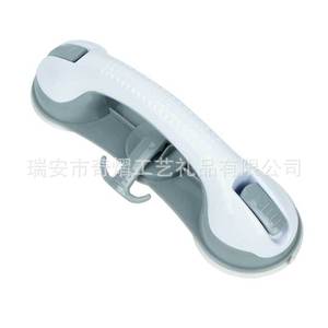 Poignée de sécurité à ventouse en plastique, capacité de charge 40kg-110kg, pour salle de bain et douche, sans perçage, antidérapante - Product Image 3