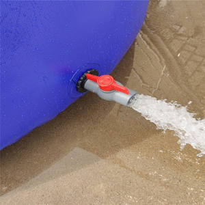 Резервуар для воды, устойчивый к ультрафиолетовому излучению, с ПВХ покрытием, резервуар для воды, резервуар для орошения, резервуар для воды, портативный виниловый резервуар для воды, складной мешок для воды - Product Image 2