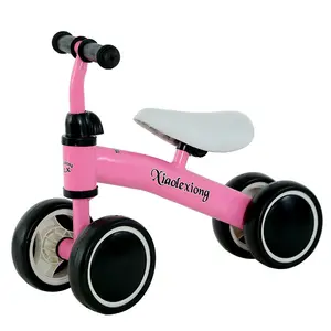 Bicicleta de equilibrio para bebés, aprender a caminar, obtener equilibrio, sin pedales, juguetes para montar para niños, bebés, niños pequeños de 1 a 3 años, triciclo para niños