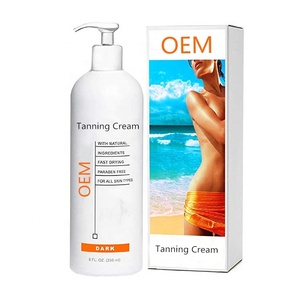 Lotion autobronzante ultra foncée instantanée de marque privée crème de bronzage pour <span class=keywords><strong>solarium</strong></span> - Product Image 1