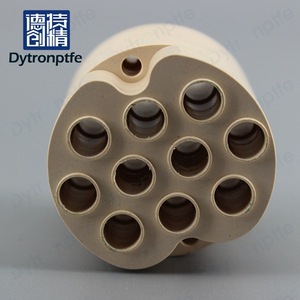 ชิ้นส่วนฉีดขึ้นรูป PEEK ยี่ห้อ Dechuang รุ่น DC-208 ป้องกันไฟฟ้าสถิตย์ สำหรับชิ้นส่วนยานยนต์ - Product Image 1
