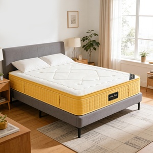 Matelas pliable en mousse de gel portable, moderne, royal, en tissu tricoté, de qualité supérieure, populaire, pour le <span class=keywords><strong>camping</strong></span>, les voyages, la chambre à coucher, l'hôtel - Product Image 1