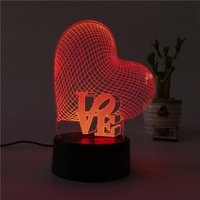 Lampes de bureau en acrylique avec photo personnalisée, illusion créative en 3D, lampara d'anime, base LED, veilleuses de décoration pour Noël et enfants