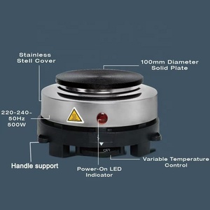 Mini <span class=keywords><strong>Estufa</strong></span> Eléctrica, Placa Calefactora, Olla para Derretir Cera, Quemador Multifuncional para Velas Artesanales y Café - Product Image 4