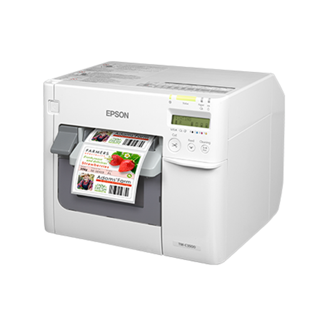 Original Epso On-Demand Color Label Printer TM-C3520 Digital Desktop Office Full-color Label Printer for Light Industry