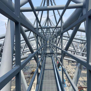 تصميم حديث قوي الصلب الطائرات الحظيرة الجاهزة بناء مصنع المعادن الجاهزة ضوء الهيكل الصلب الجاهزة - Product Image 3