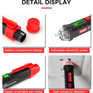 Multimètre intelligent TASI TA11B+ avec écran LCD numérique, outils de test de tension AC, testeur multimètre - Product Image 6