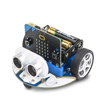 Kit de voiture Micro:Bit, carte mère de programmation MicroBit, extension Python, voiture intelligente, jouets haut de gamme adaptés aux enfants