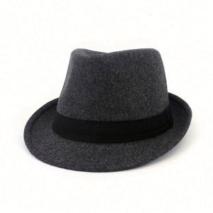 Ferrecci Men's Wool Classic Lined Godfather Fedora Hat Many Colors - Product Image 2