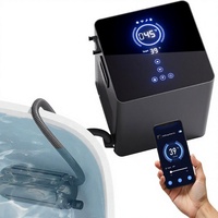 Refroidisseur de bain froid professionnel amélioré 1/2HP, en métal, pour baignoire de 150 gallons, refroidit jusqu'à 39°F, sans pompe, prêt à l'emploi, sans plomberie