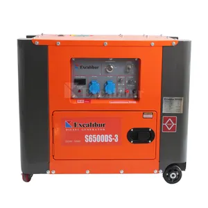 3kva 4kva 5kva 5.5kva 6kva 6.5kva 7kva 8kvaKiporタイプミニディーゼル発電機サイレントディーゼル発電機