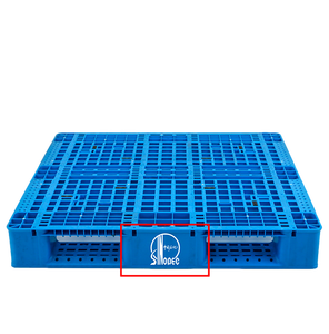 Economical Plastic Four Way <strong>Pallet</strong> Export New Plastic <strong>Pallet</strong> With Steel <strong>Bars</strong> - Product Image 3