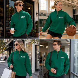 Maglie con Zip a un Quarto, Collo Alto e Spalle Scivolate per uno Stile Smart Casual, Look Urbani e Comfort da Viaggio - Product Image 6