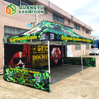 Tente de réception pliable Carpa 3x6 10x30, Tonnelle escamotable 6x3m, Gazebo pliant Carpa Plegable 3x6 50mm pour Salons professionnels et Événements