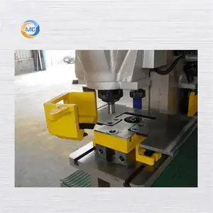 Material Strength Hydraulic Machine To Cut And Punch Carbon Steel Plate Iron Worker Manual Punch Used Hydraulic Ironworker