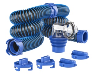 Kit de tuyau d'égout de <span class=keywords><strong>caravane</strong></span> d'eau noire de 15FT tuyau d'égout tuyau d'évacuation universel RV tuyau de vidange - Product Image 6
