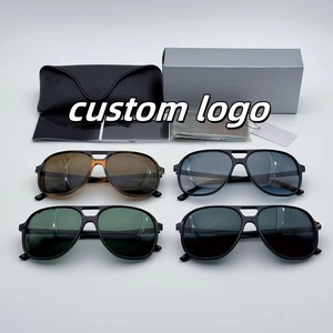 Square Shades 2026 Elongated Cat Eye Designer <b>Sunglasses</b> Women <b>Thin</b> Metal Frame UV400 Polarized Luxury - Product Image 3
