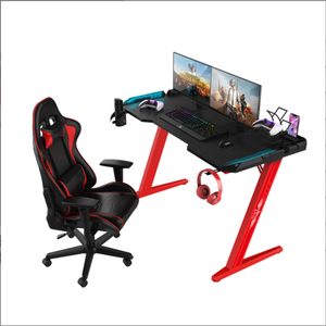 Bán Trực Tiếp Từ Nhà Máy Bàn Chơi Game Máy Tính Đèn Led Bàn Chơi Game Chân Kim Loại Bàn Máy Tính Chơi Game - Product Image 2