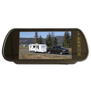 Monitor de Espejo Retrovisor de Repuesto AHD de 7 Pulgadas y 1080P con Cámara de Reversa con Domo para Caravana/Camión - Product Image 3