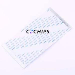 FFC-1.0-50-100-A-4-8 FFC Cable (Flexible Flat Cable) P=1mm Connector 50P 1mm 0.3mm Non-Inverting - Product Image 1