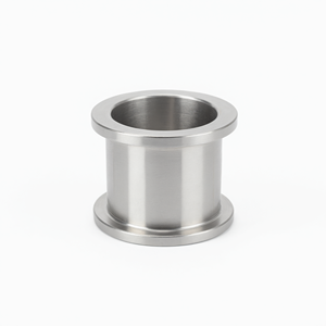Raccord de tuyauterie industriel en acier inoxydable duplex 2205 hygiénique à embout allongé Tri-Clamp - Product Image 1