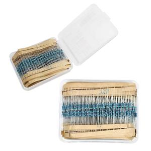 Eiechip 600 pcs/lot 30 值 20pcs 1% 1/4 W 电阻包装金属膜电阻套件使用彩色环形电阻 (10 欧姆〜 1 米欧姆) - Product Image 5