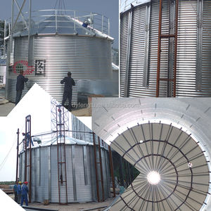 Penjualan Panas Tangki Air Baja Galvanis 10000 Liter 20000 Liter Harga 50m3 -1000 M3 untuk Budidaya Ikan Akuakultur - Product Image 3