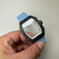 Modèle 2026, montre mécanique automatique multifonctionnelle haut de gamme en fibre de carbone 67-02, épaisseur 7,8 mm