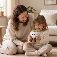 Knoflook Pluche Speelgoed Zacht Knuffeldier Pop Schattig Realistisch Kinderspeelgoed Cadeau voor de Kinderkamer Huisdecoratie PP Katoenen Vulling